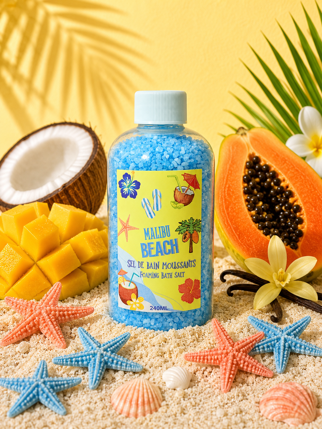 Sel de bain moussant